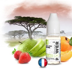 E-liquide Flavour Power 50/50 Kilwa - Pomme/Fraise/Pêche/Abricot 10 ml