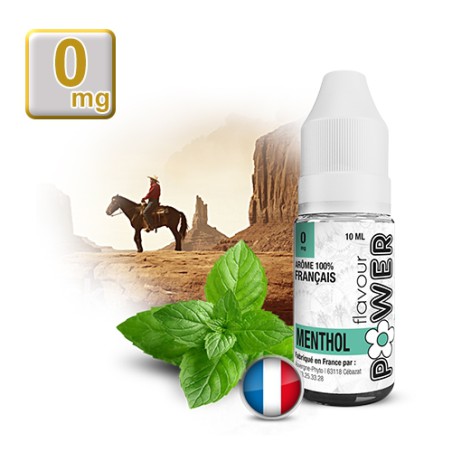 E-liquide Flavour Power Classique Menthol 50/50 10 ml en 0 mg