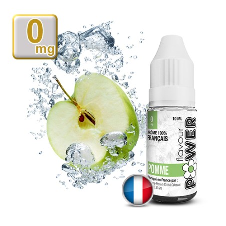 E-liquide Flavour Power Pomme 50/50 10 ml en 0 mg