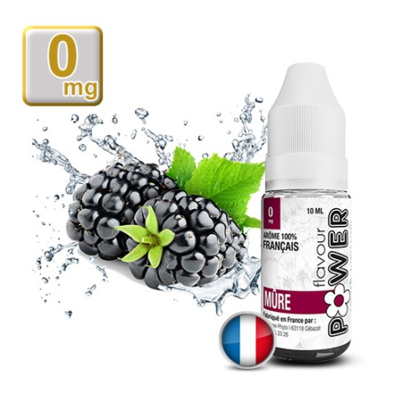 E-liquide Flavour Power Mûre 50/50 10 ml en 0 mg