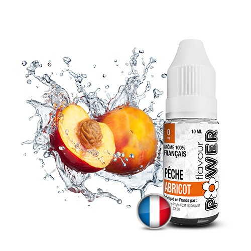 E-liquide Flavour Power Pêche Abricot 50/50 10 ml