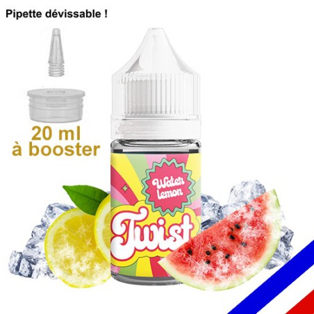 E-liquide Twist 50/50 à booster Waterlemon - Pastèque Citron - 20 ml
