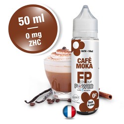 E-liquide Flavour Power 50/50 Café moka à booster en 50ml