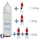 E-liquide Flavour Power 50/50 Citron Vert à booster en 50ml dosage en nicotine