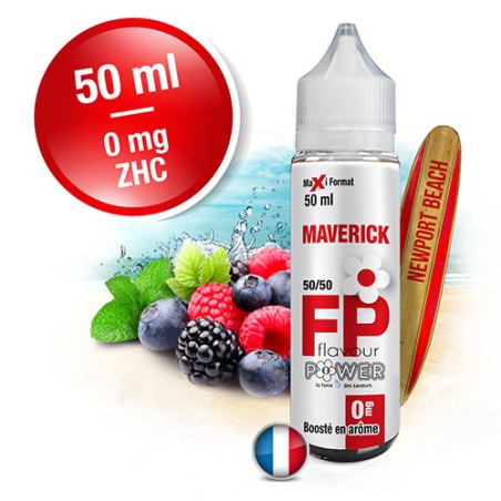 E-liquide Flavour Power 50/50 Maverick à booster en 50ml