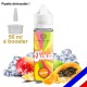 E-liquide Twist 50/50 à booster Mangaya - Mangue Papaye - 50 ml