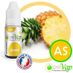 E-liquide Openvap saveur Ananas AS 10 ml
