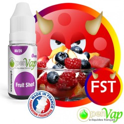 E-liquide Fruit - Shot Openvap saveurs fruités FST 10 ml