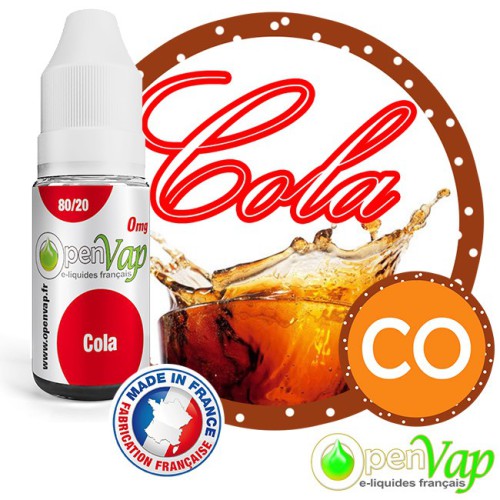 E-liquide Openvap saveur Cola CO 10 ml