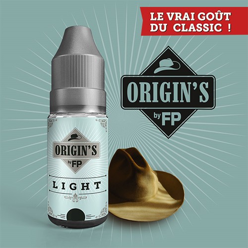 E-liquide Origin's by FP 50/50 Light Classics 10 ml