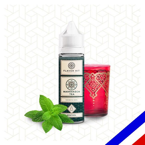 E-liquide Flavor Hit Gourmand 50/50 Marrakech Tea à booster - Thé vert/Menthe - 50 ml