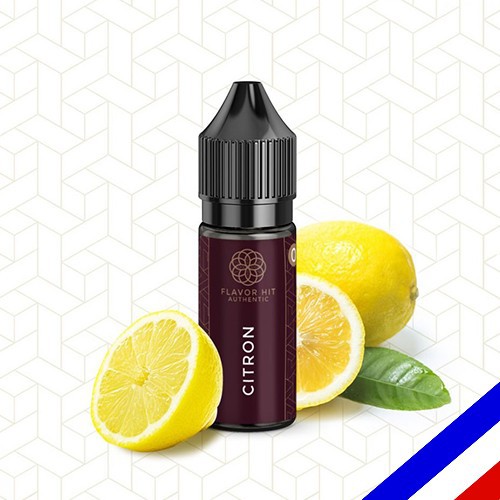 E-liquide Flavor Hit Authentic Fruité 70/30 Citron -10 ml