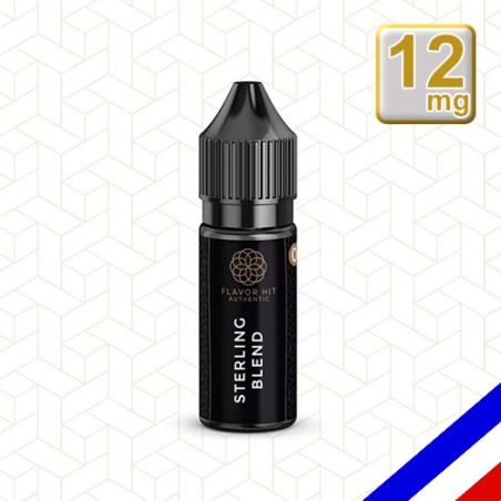 E-liquide Flavor Hit Authentic Blend 70/30 Sterling Blend -10 ml en 12 mg E-liquide Flavor Hit Authentic Blend 70/30 Sterling Blend -10 ml en 12 mg