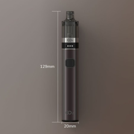 Dimensions du Kit GOz 1500 mah avec Clearomiseur GOz MTL 2 ml Innokin