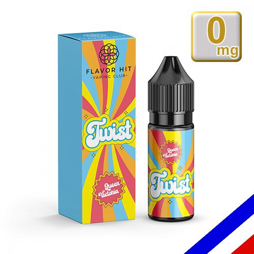 E-liquide Twist Queen Victoria - Ananas Frais - 0 mg
