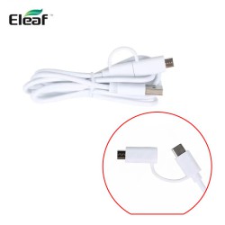 Câble de chargeur polyvalent USB Micro et Type C à charge rapide - Eleaf