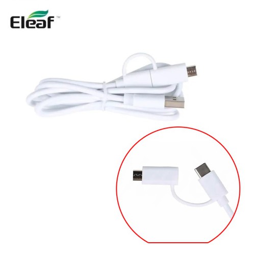 Cable de charge polyvalent USB Micro et Type C - Eleaf