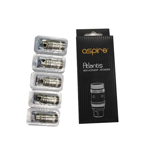 Résistances Aspire Atlantis 0.5 Ohm - Boite de 5 unités