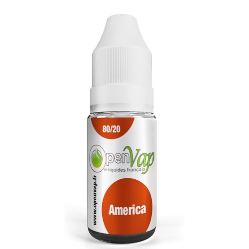 E-liquide Openvap Classic América 10 ml