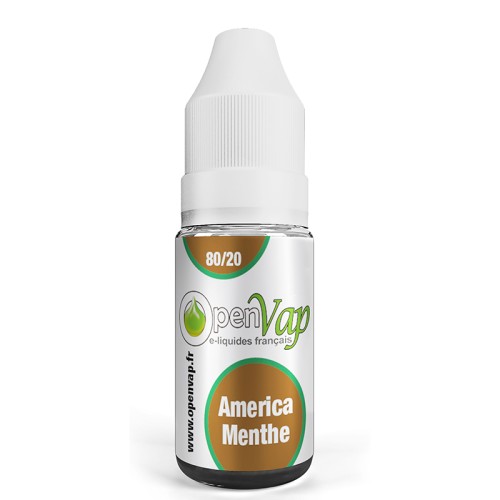 E-liquide Openvap classic América Menthe 10 ml