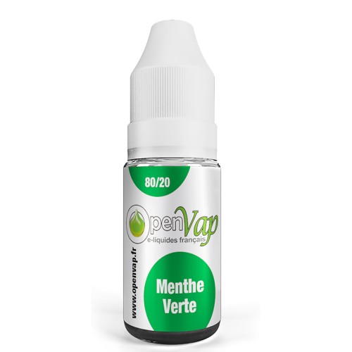 E-liquide Openvap Menthe verte 10 ml