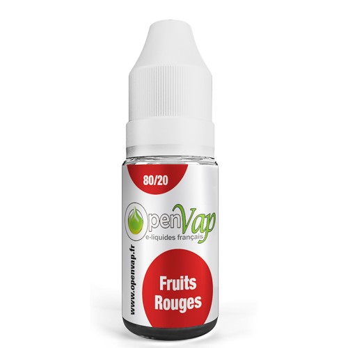 E-liquide Openvap Fruits Rouges 10 ml