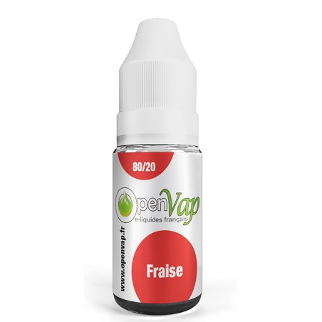 E-liquide Openvap Fraise 10 ml