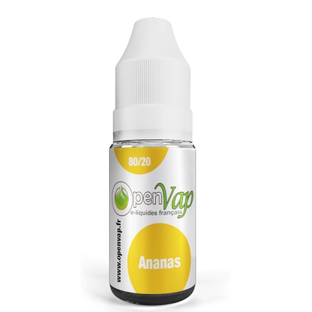 E-liquide Openvap Ananas 10 ml E-liquide Openvap Ananas 10 ml