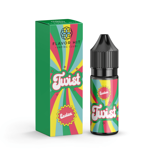 E-liquide Twist Exotea - Thé Glacé Fruits Exotiques - 10 ml
