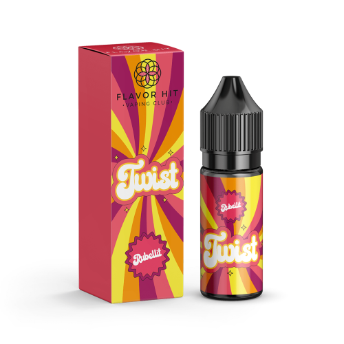 E-liquide Twist Rubellit - Framboise Crumble Frais - 10 ml