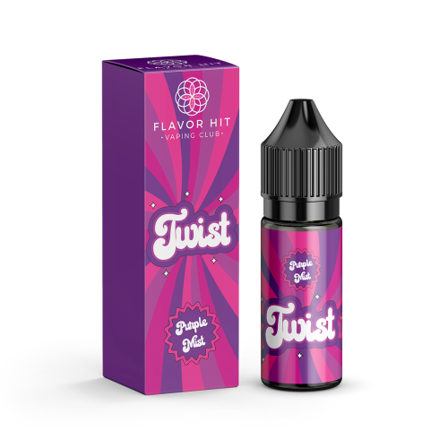 E-liquide Twist Purple Mist - Raisin Soda Frais - 10 ml