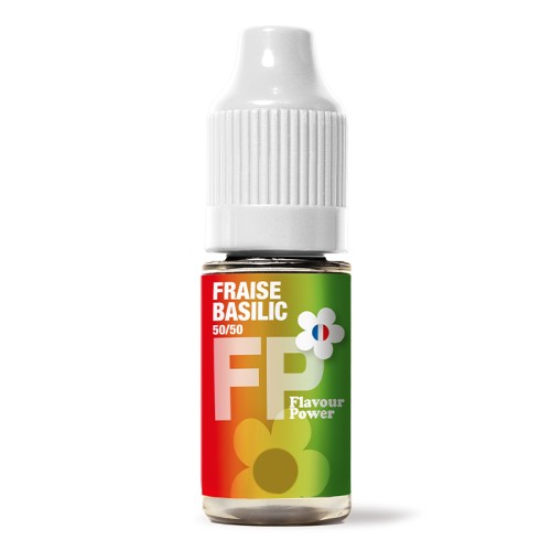 E-liquide Flavour Power Fraise Basilic 50/50 10 ml