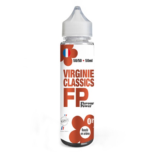 E-liquide Flavour Power 50/50 Virginie Classic à booster en 50ml