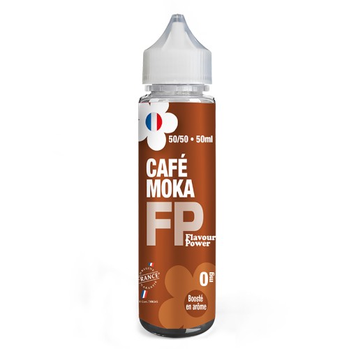 E-liquide Flavour Power 50/50 Café moka à booster en 50ml