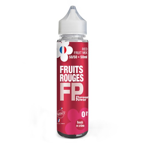 E-liquide Flavour Power 50/50 Fruits Rouges à booster en 50ml