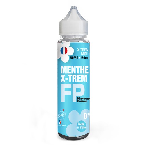 E-liquide Flavour Power 50/50 Menthe X-Trem à booster en 50ml