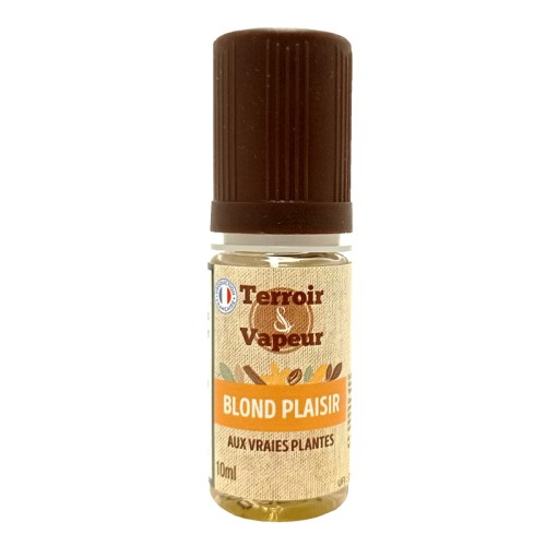 E-liquide Classic Blond Plaisir - Terroir et Vapeur - 10 ml