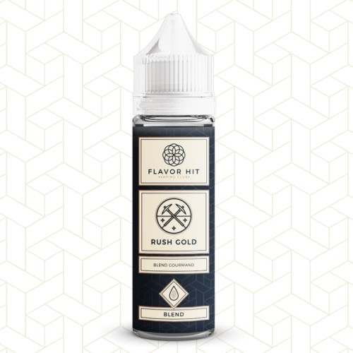 E-liquide Flavor Hit Classique 50/50 Rush Gold à booster - blend blond - 50 ml